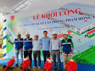 Cung cấp lắp đặt Điện Hạ Thế - Dự án nhà máy Sản Xuất Văn Phòng Phẩm Hồng Hà - Long An 