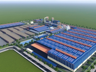 Dự án Nhà Máy MDF Kim Tín Chơn Thành và Nhà kho, Xưởng Cho Thuê.